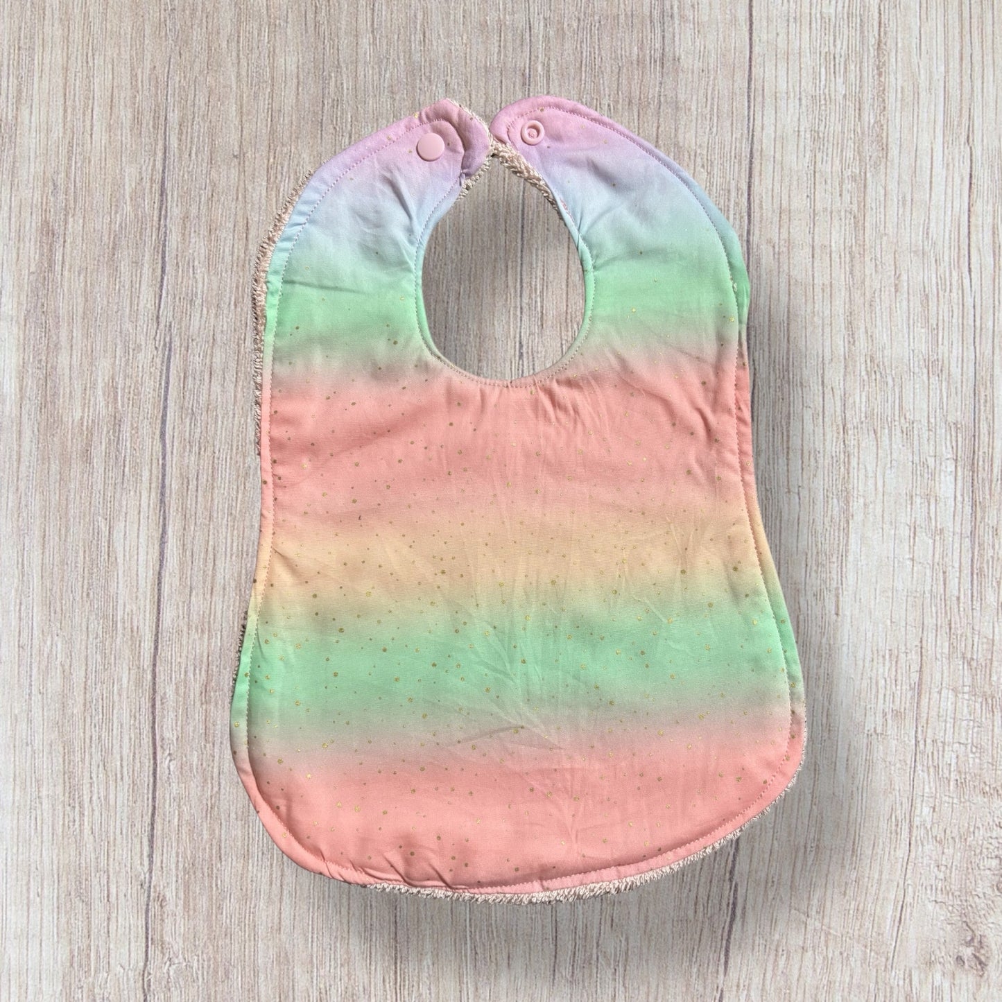 Colourful baby bib