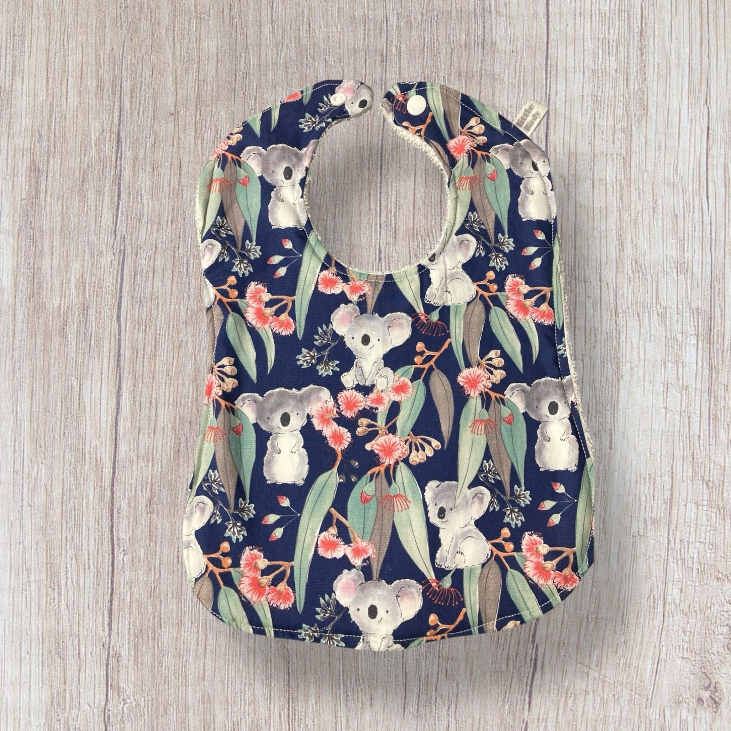 Little birdy Dark Aussie koala bib