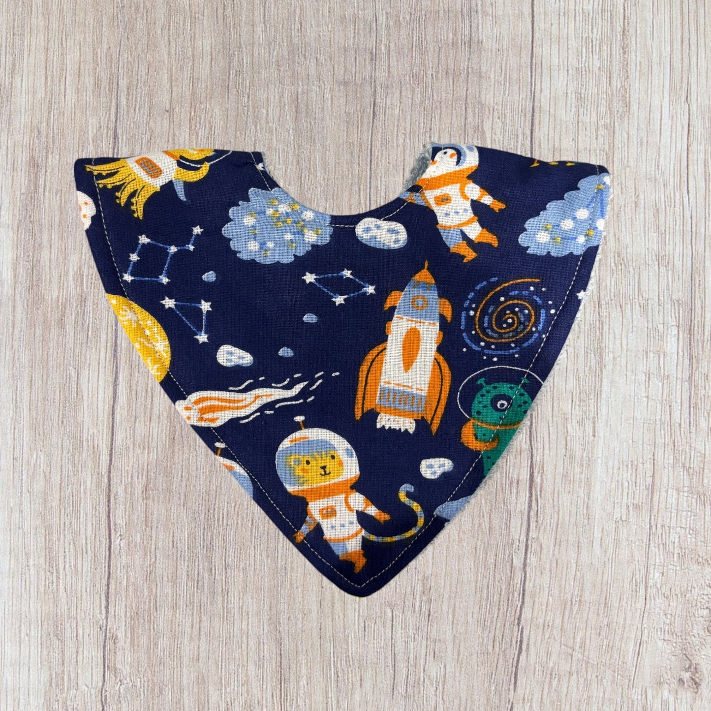 Space world Baby bib