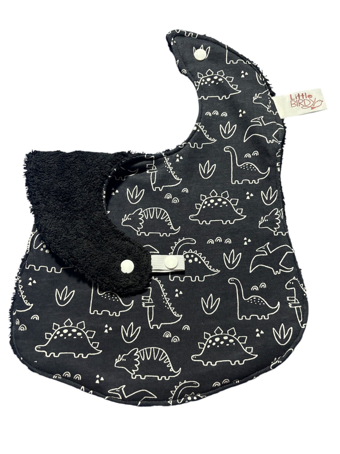 Little Birdy Dinosaur cuddles Baby Bib