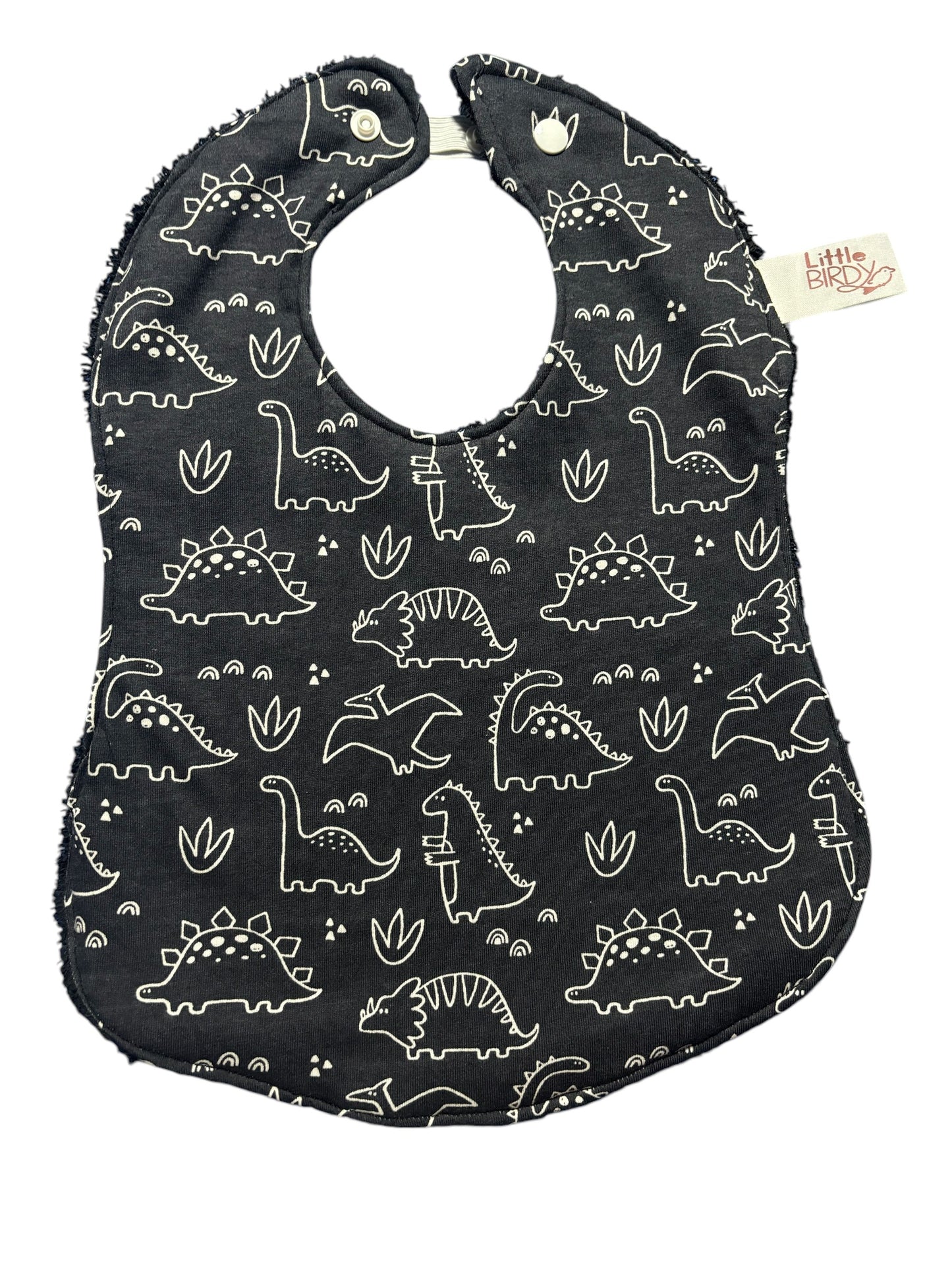 Little Birdy Dinosaur cuddles Baby Bib