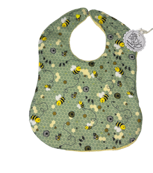 Little birdy Honey Bee bib