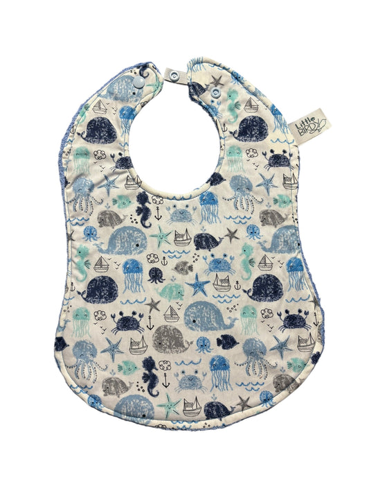 Little Birdy  Under the Sea Baby Bib