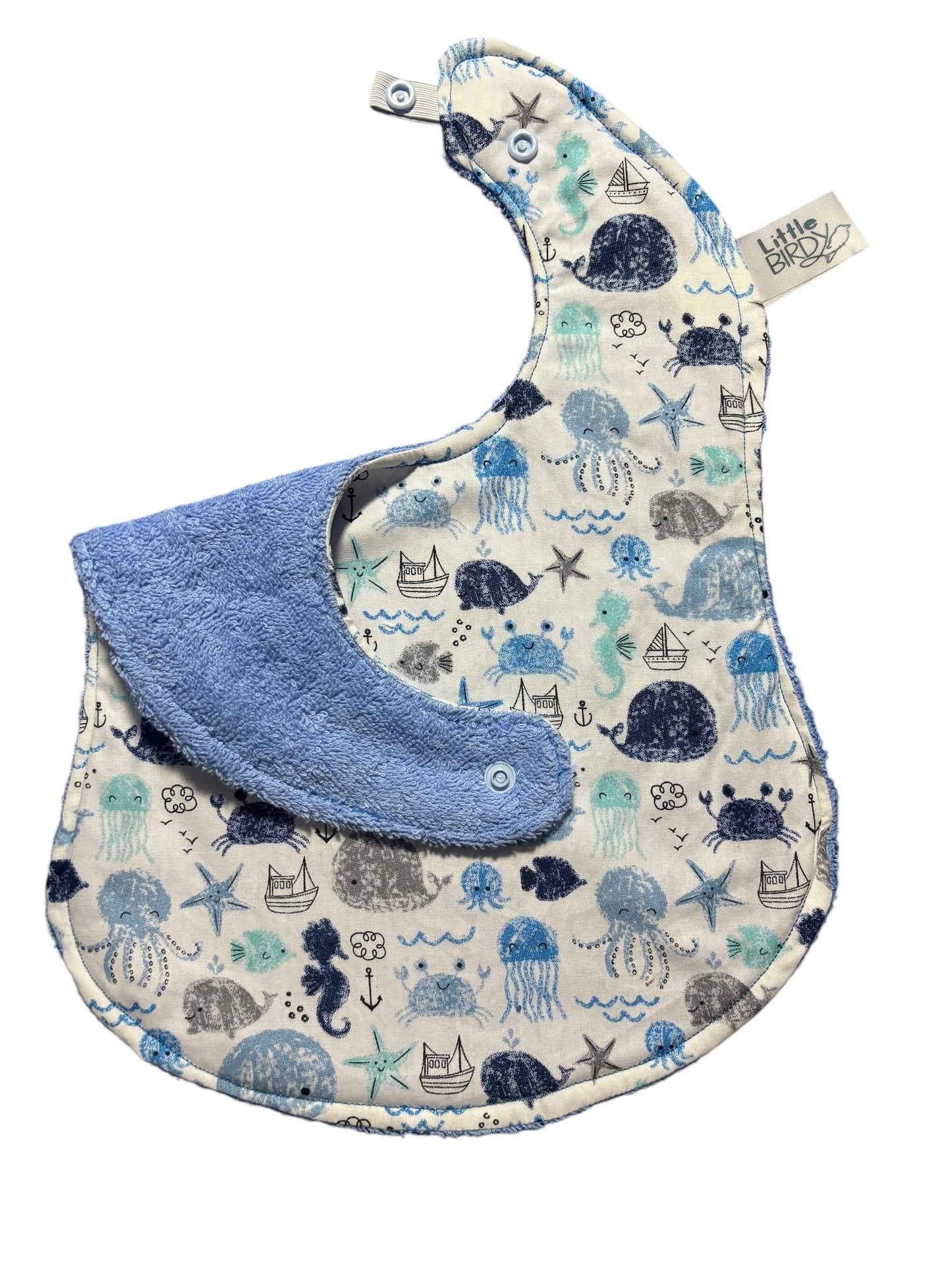 Little Birdy  Under the Sea Baby Bib