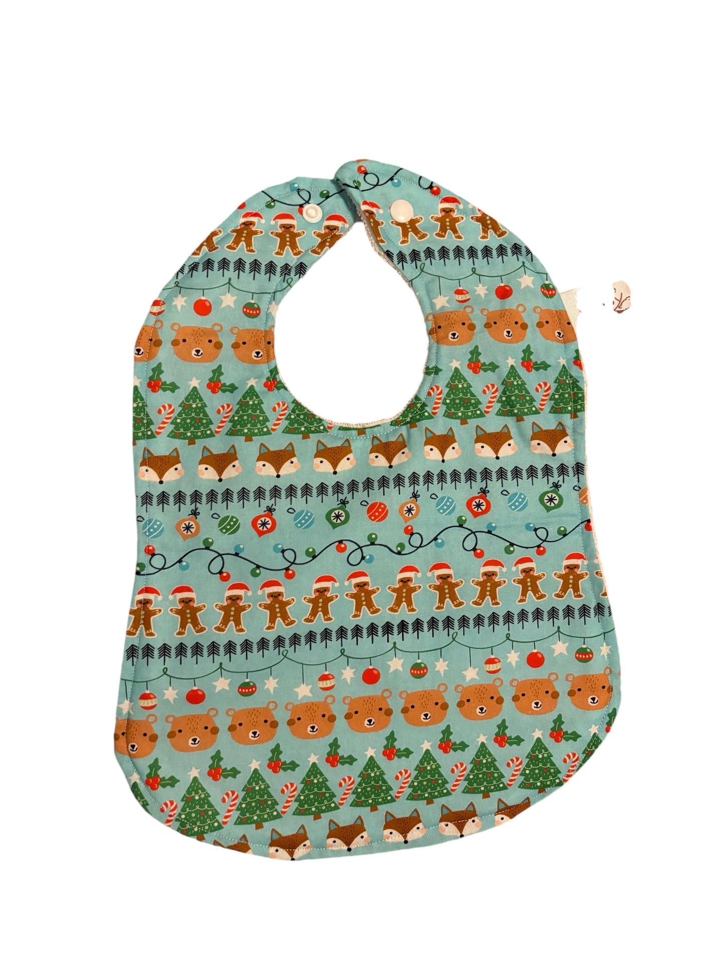 Little Birdy Christmas friends baby bib