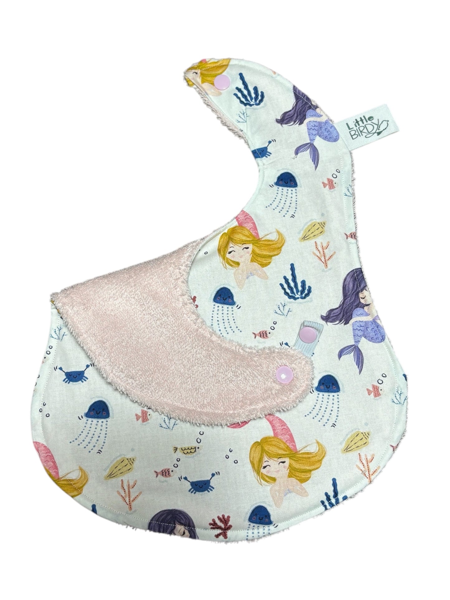 Little Birdy  large spring butterfly’s baby bib