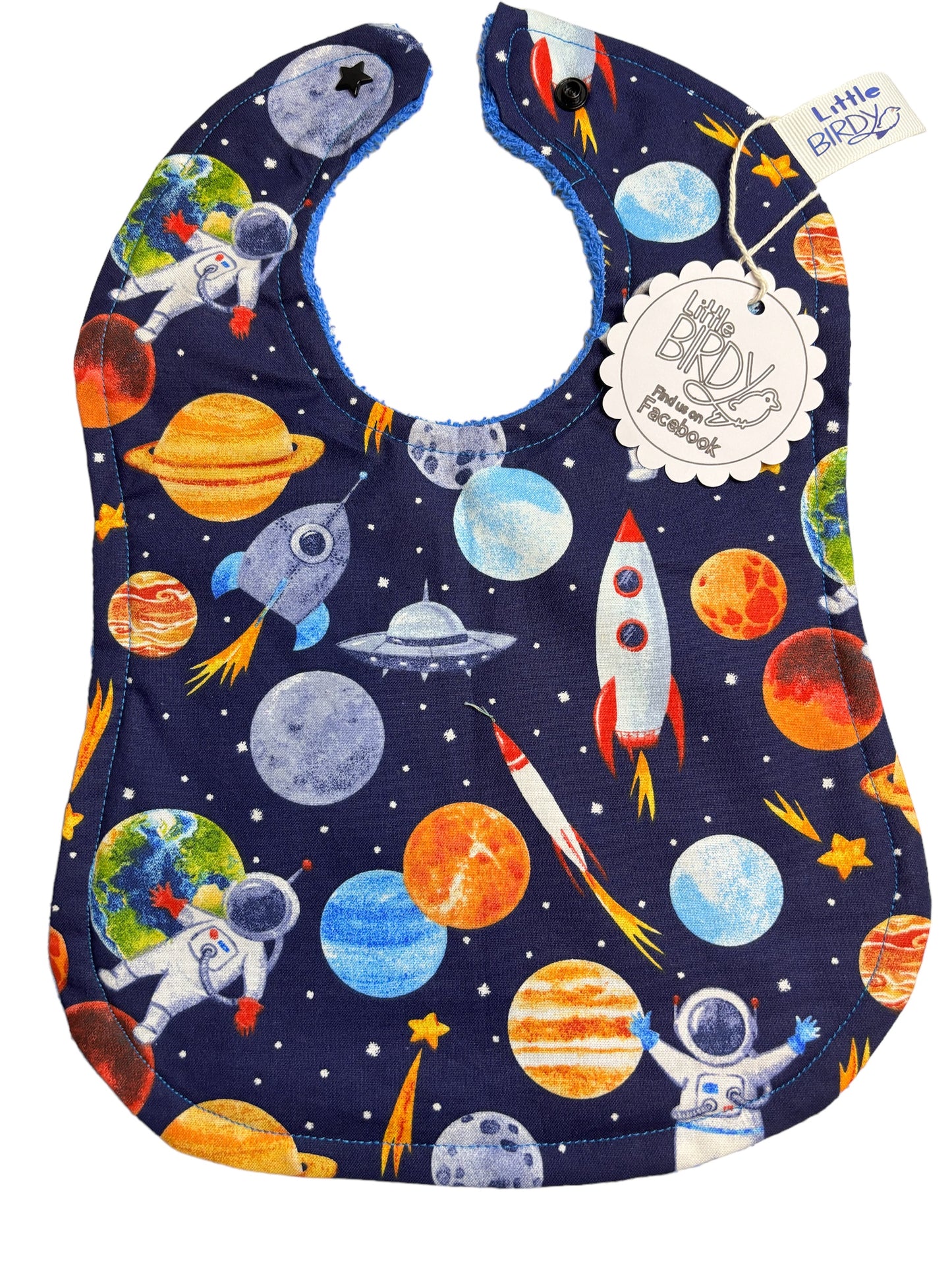 Little Birdy Rocket bib