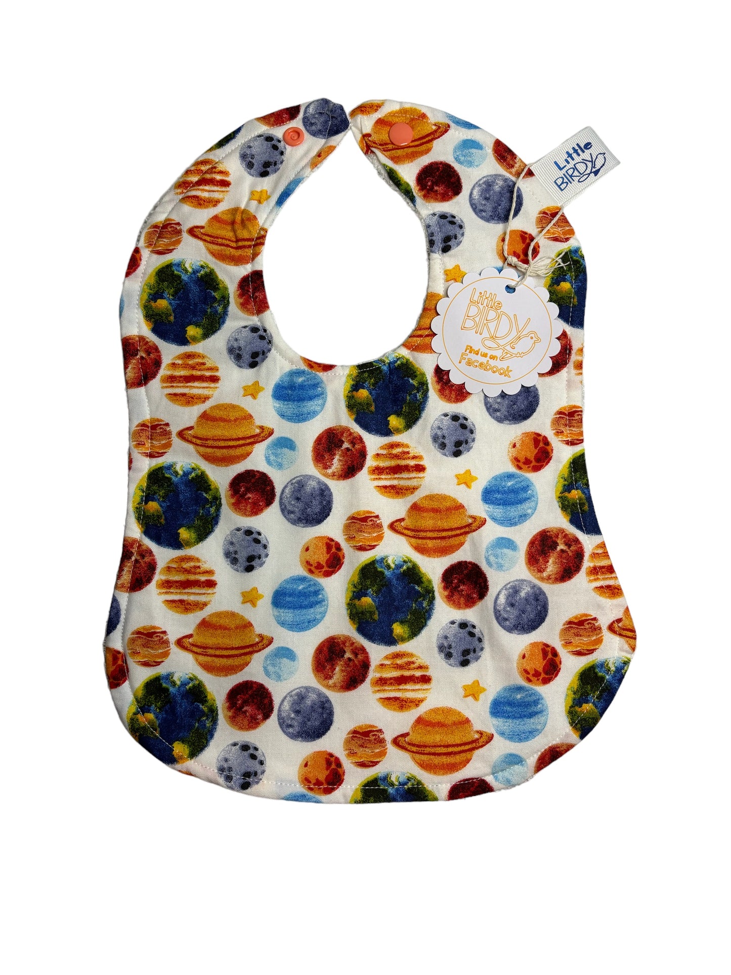 Little Birdy planet bib