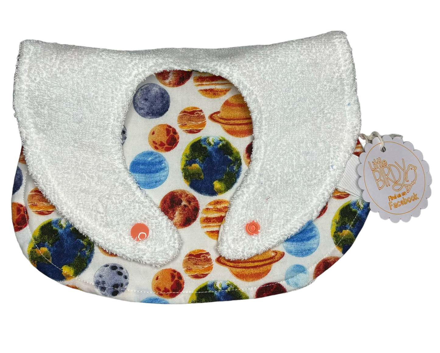 Little Birdy planet bib