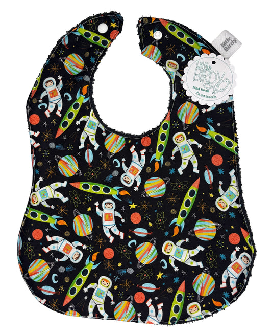 Little birdy space bib