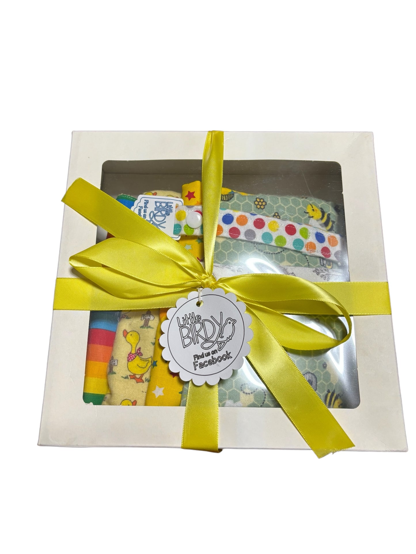 Yellow gift box