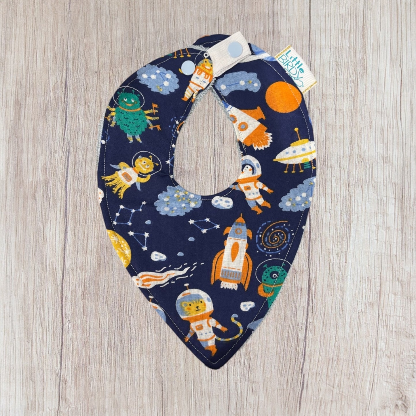 Space world Baby bib