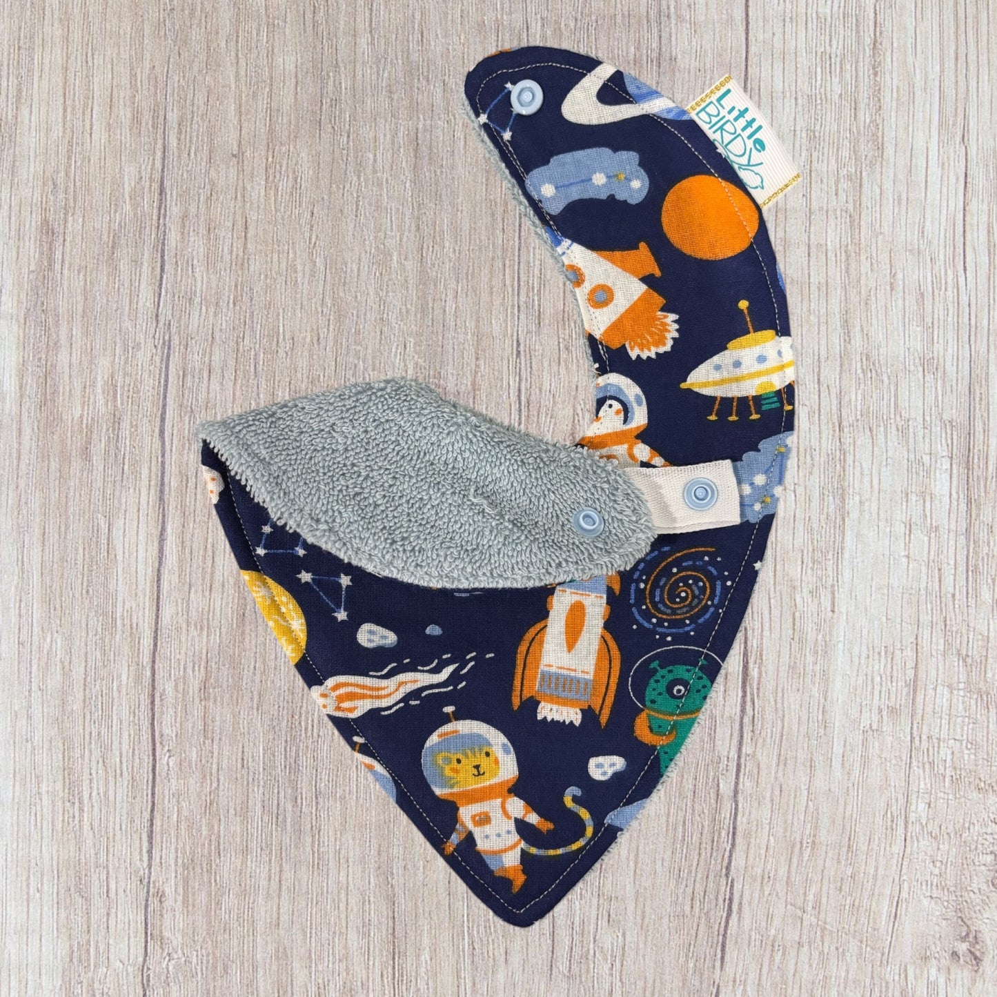 Space world Baby bib